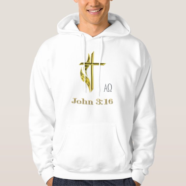 John 3:16 hoodie (Front)