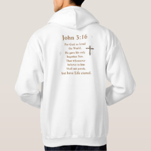 John 3:16 hoodie