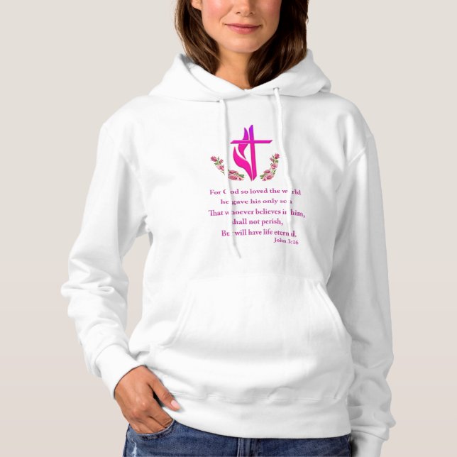 John 3:16 hoodie (Front)