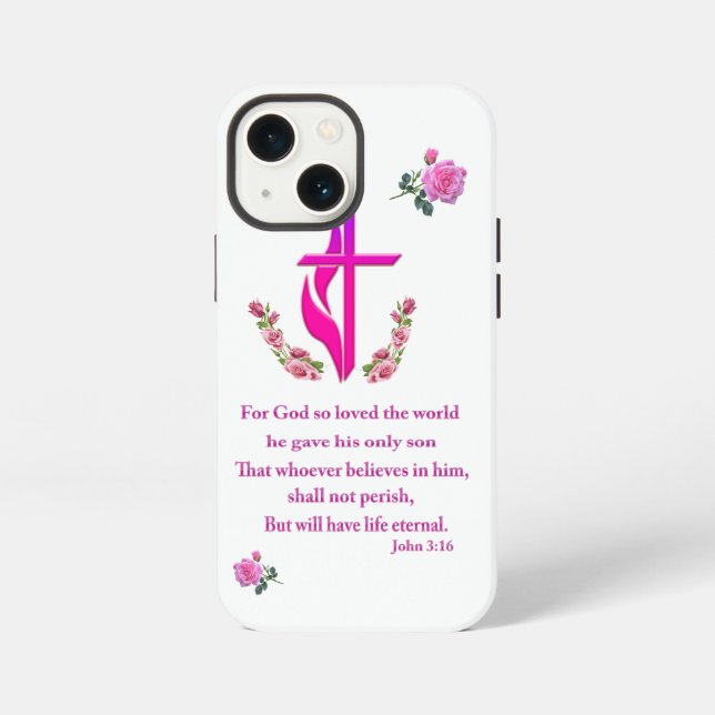John 3:16 iPhone case (Back)