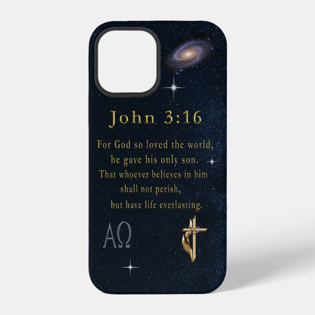 John 3:16 iPhone case (Back)