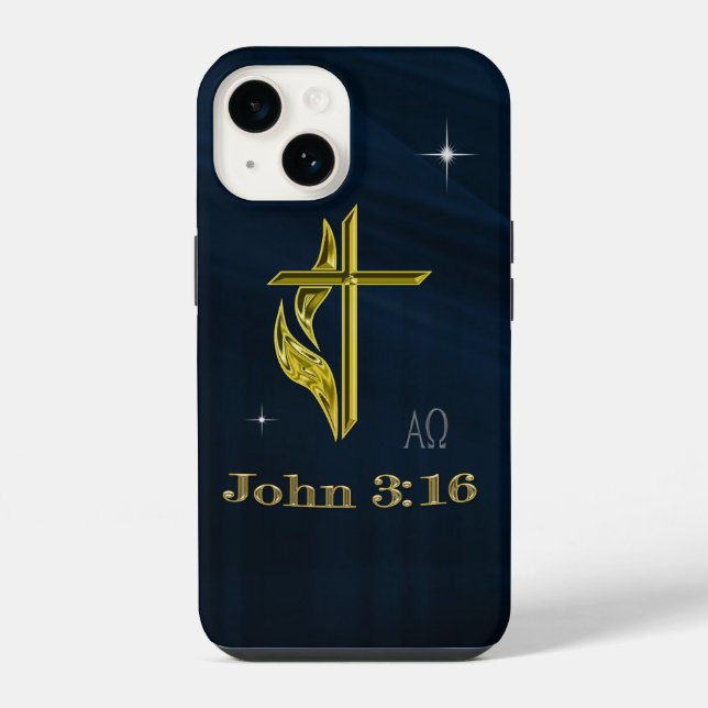 John 3:16 iPhone case (Back)