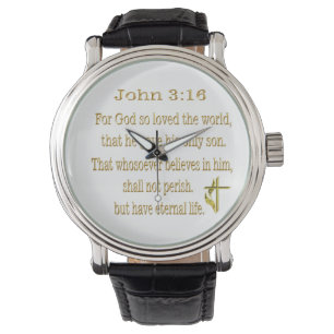 John 3:16  items watch