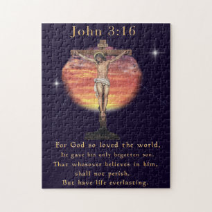 John 3:16 jigsaw puzzle