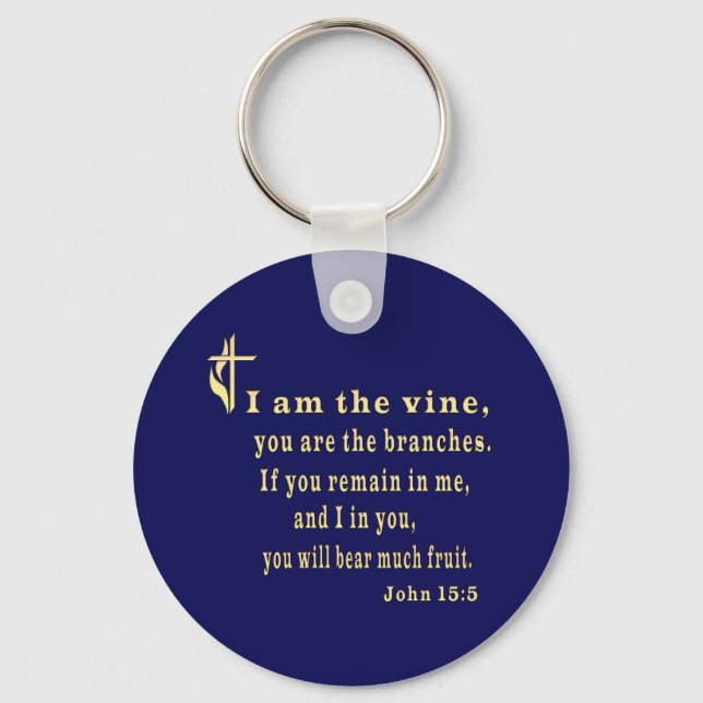 John 3:16 key ring (Front)