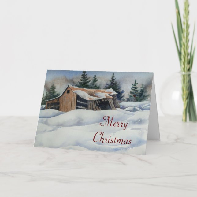 John 3:16 KJV Christmas Card (Front)