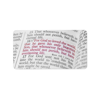 John 3:16 label