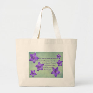 John 3:16 large tote bag