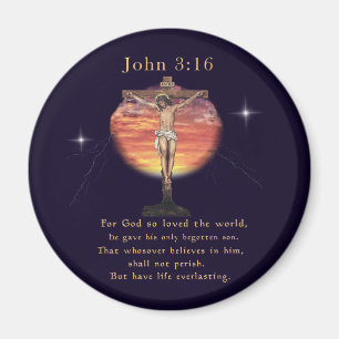 John 3:16 magnet