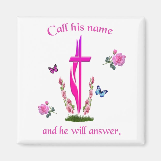 John 3:16 magnet (Front)