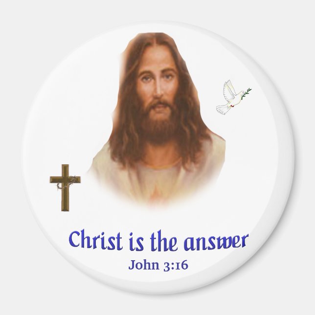 John 3:16 magnet (Front)