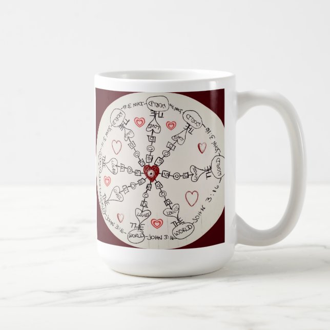 John 3:16 Mandala Coffee Mug (Right)