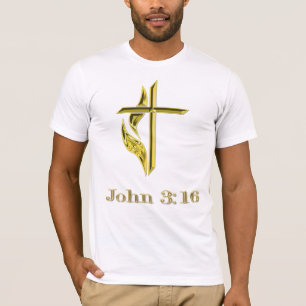 John 3:16 mens t-shirts