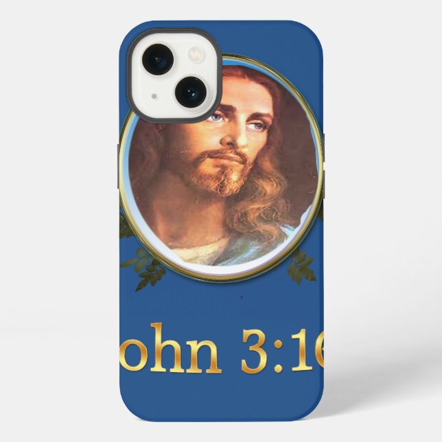 John 3:16 merchandise iPhone case (Back)