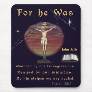 John 3:16 mouse mat