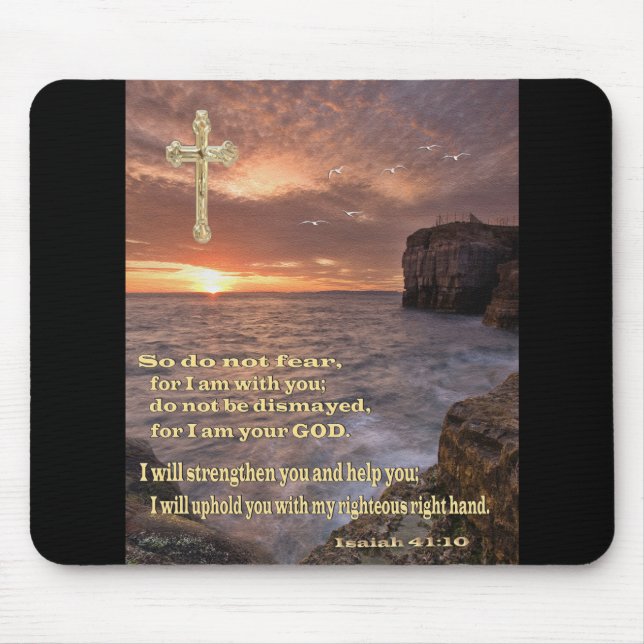 John 3:16 mouse mat (Front)