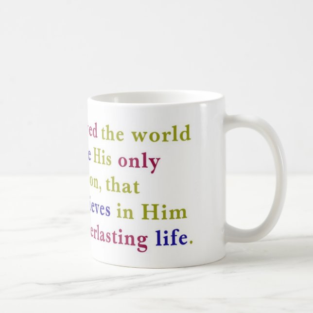 John 3:16 mug (Right)