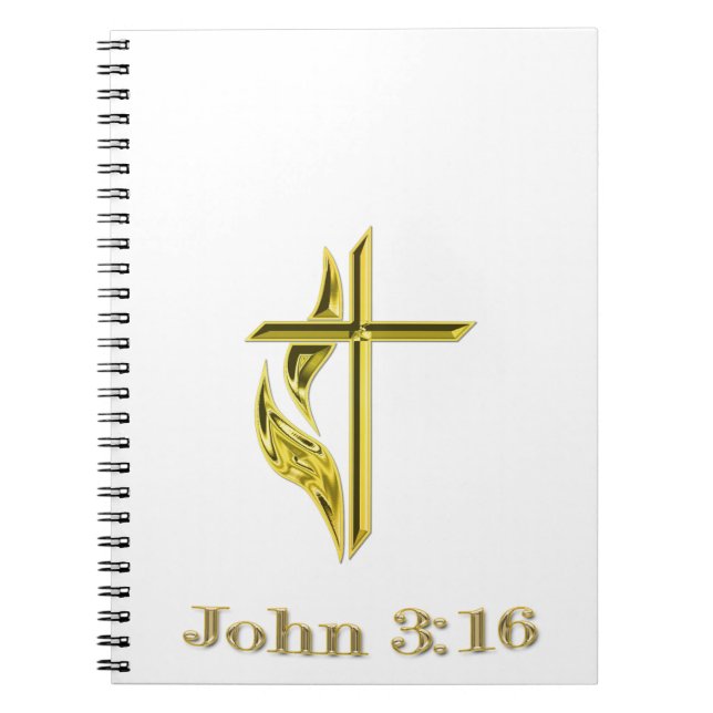 John 3:16 notebook (Front)