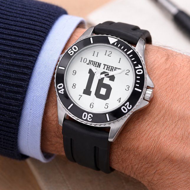 John 3:16 Numbers Men's  Watch (Creator Uploaded)