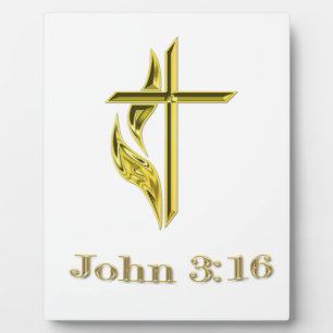 John 3:16 plaque