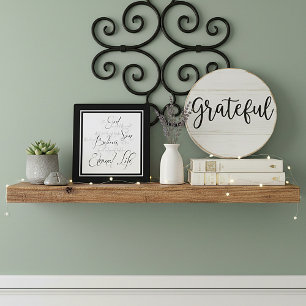 John 3:16 script plaque