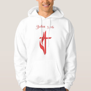 John 3:16 scripture hoodie