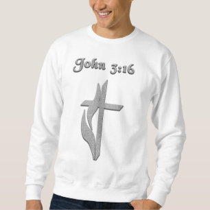 John 3:16 scripture sweatshirt