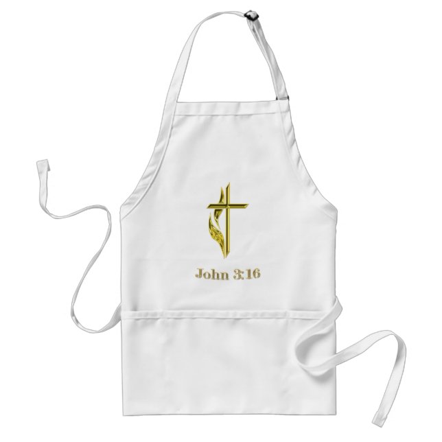 John 3:16 standard apron (Front)