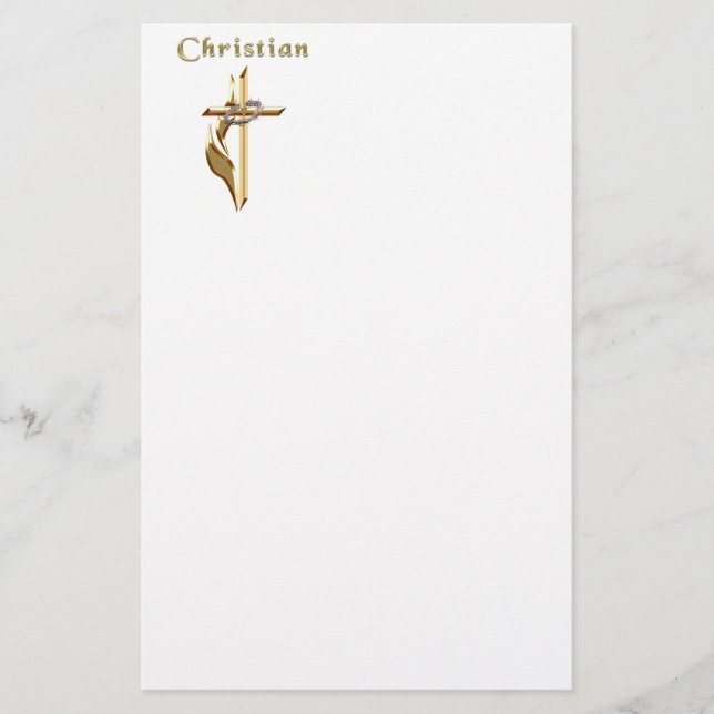 John 3:16 stationery (Front)