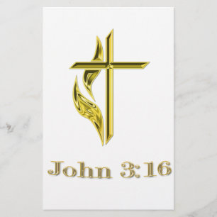 John 3:16 stationery