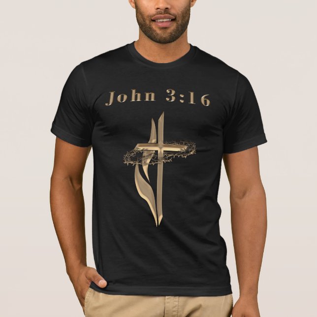 John 3:16 T-Shirt (Front)