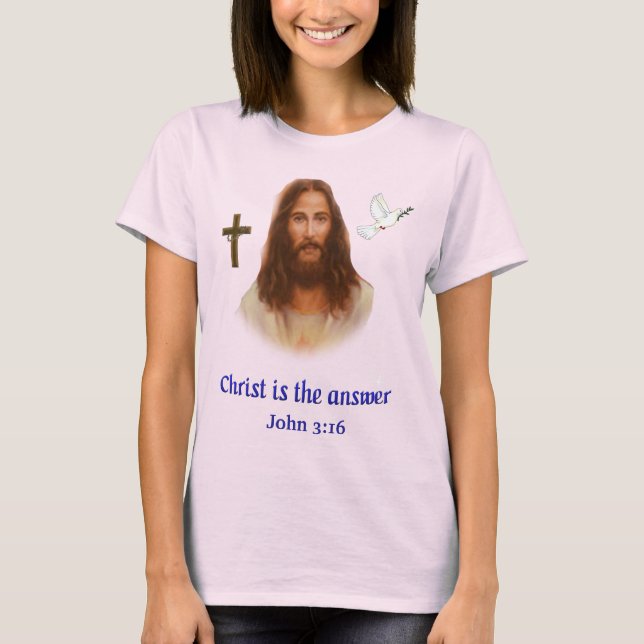 John 3:16 T-Shirt (Front)