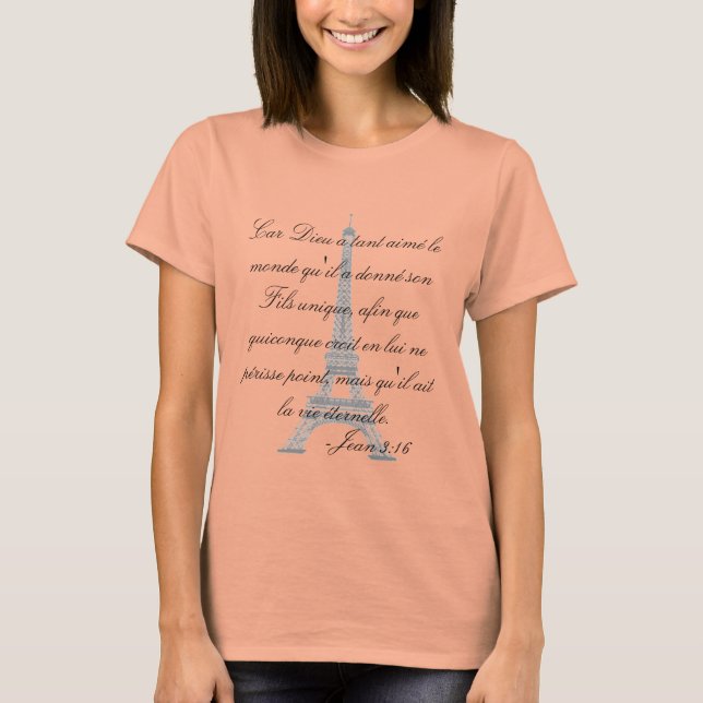 John 3:16 T-Shirt (Front)