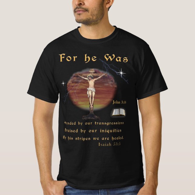 John 3:16 T-Shirt (Front)