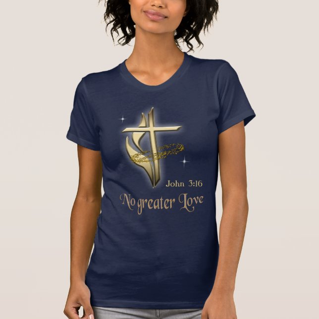 John 3:16 T-Shirt (Front)