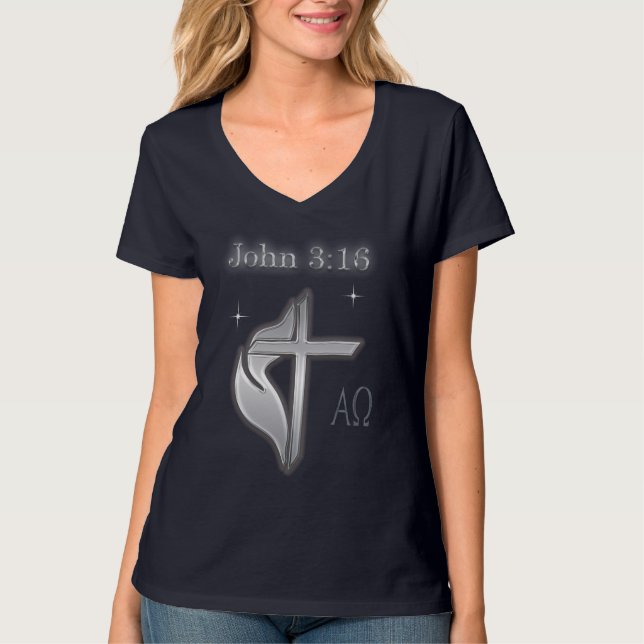 John 3:16 T-Shirt (Front)