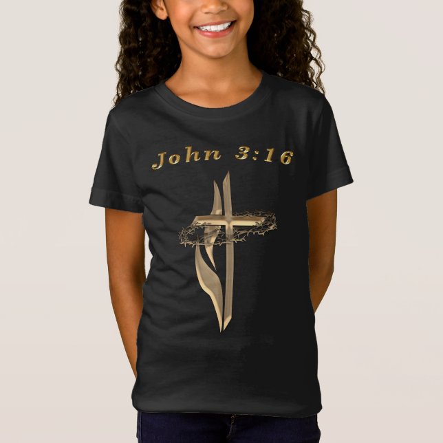 John 3:16 T-Shirt (Front)