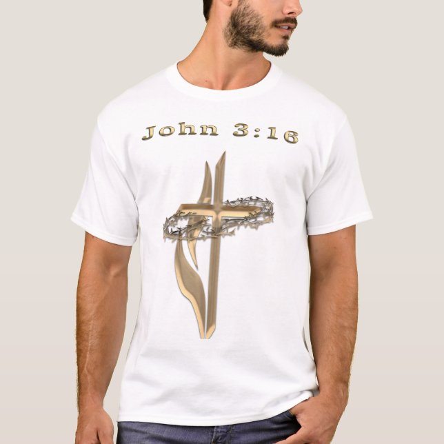 John 3:16 T-Shirt (Front)