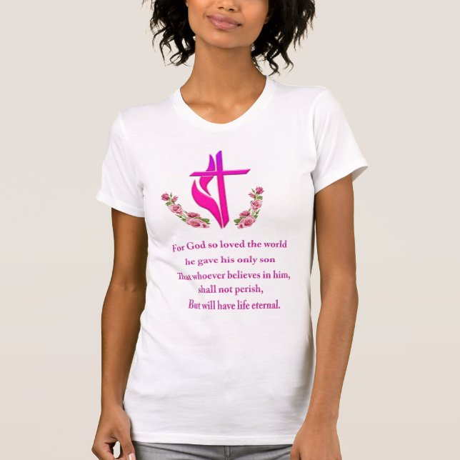 John 3:16 T-Shirt (Front)