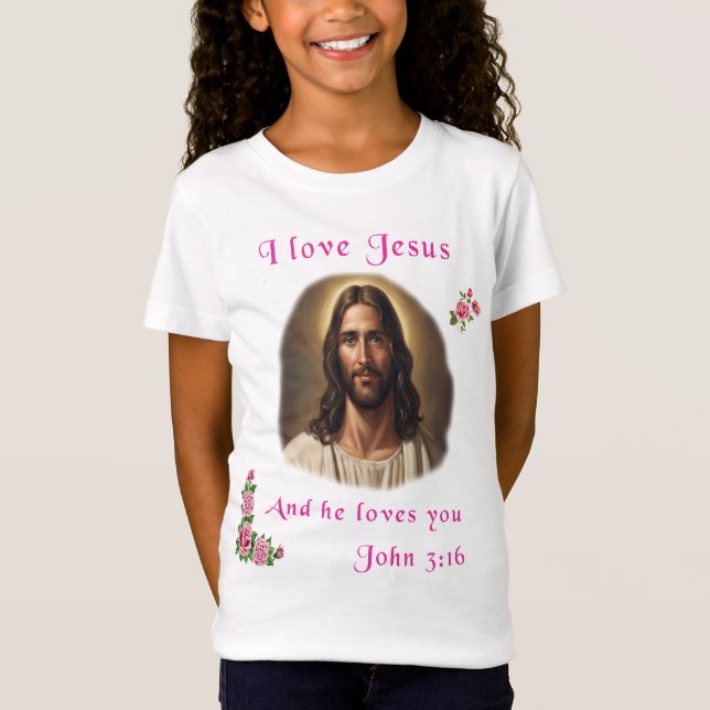John 3:16 T-Shirt (Front)