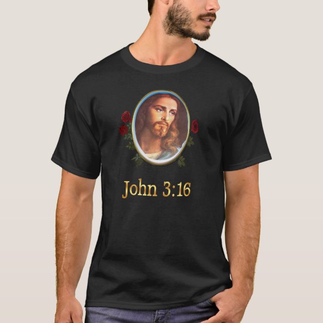 John 3:16 t-shirts (Front)