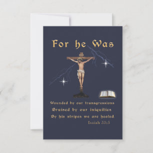John 3:16 thank you card