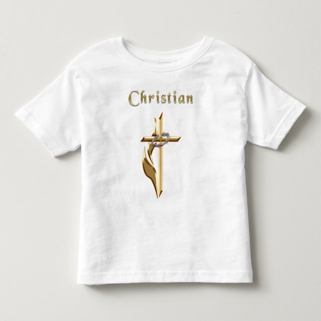John 3:16 toddler T-Shirt (Front)