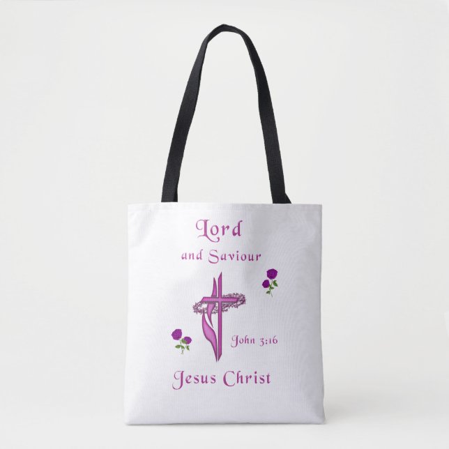 John 3:16 tote bag (Front)