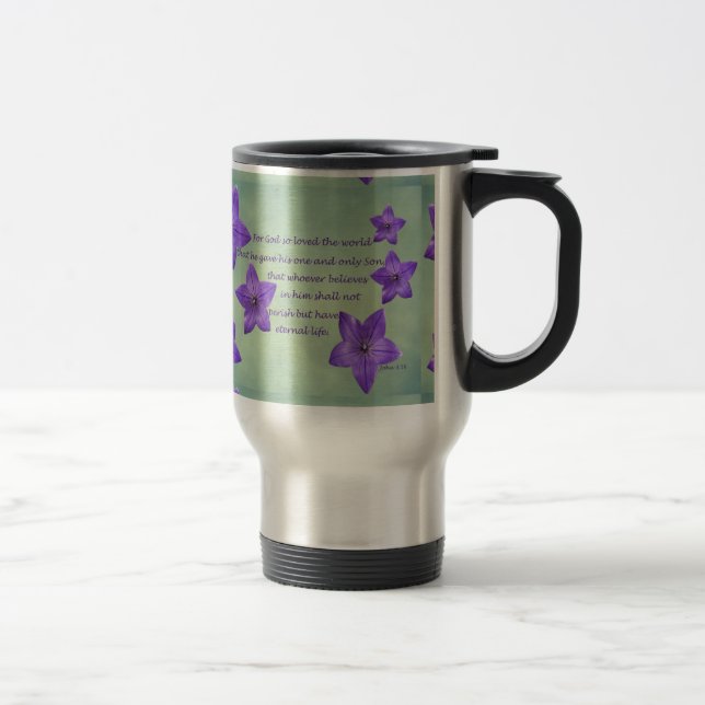 John 3:16 travel mug (Right)