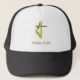 John 3:16 trucker hat
