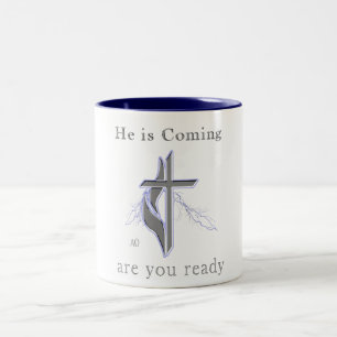 John 3:16 Two-Tone coffee mug