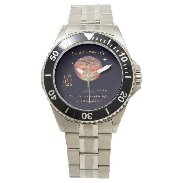 John 3:16 watch (Front)