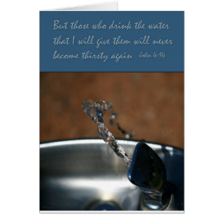 John 4:14 Those who drink the water that I give
