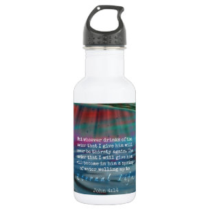 John 4:14 Water and Sky 532 Ml Water Bottle